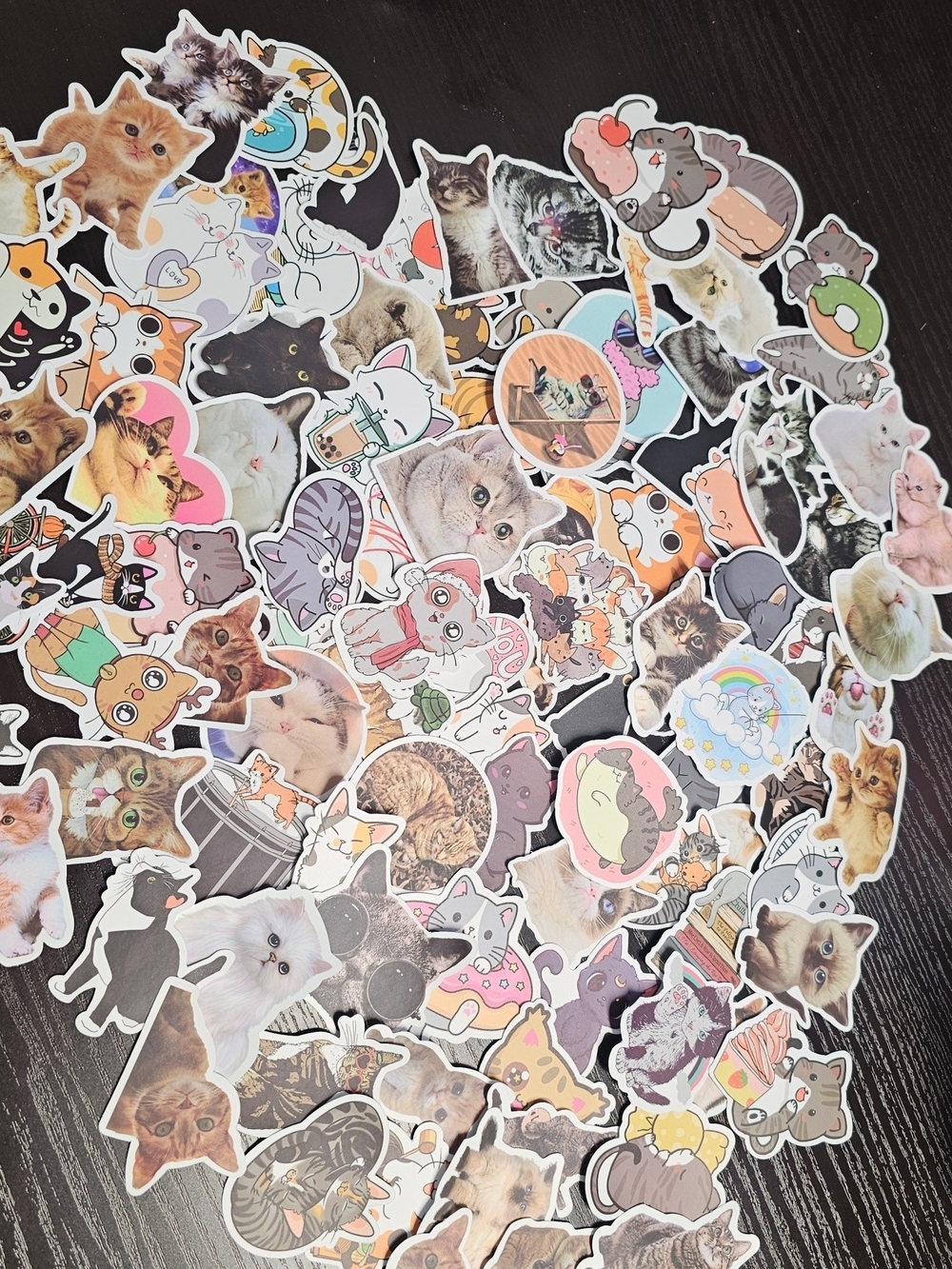 Cute Cat Sticker Pack — Assorted Kittens